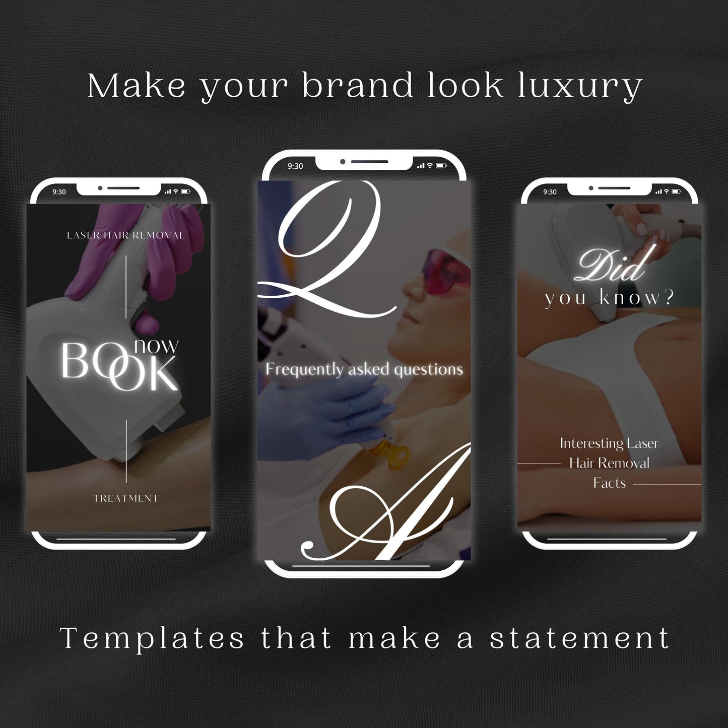 Laser Hair Removal Reel Covers