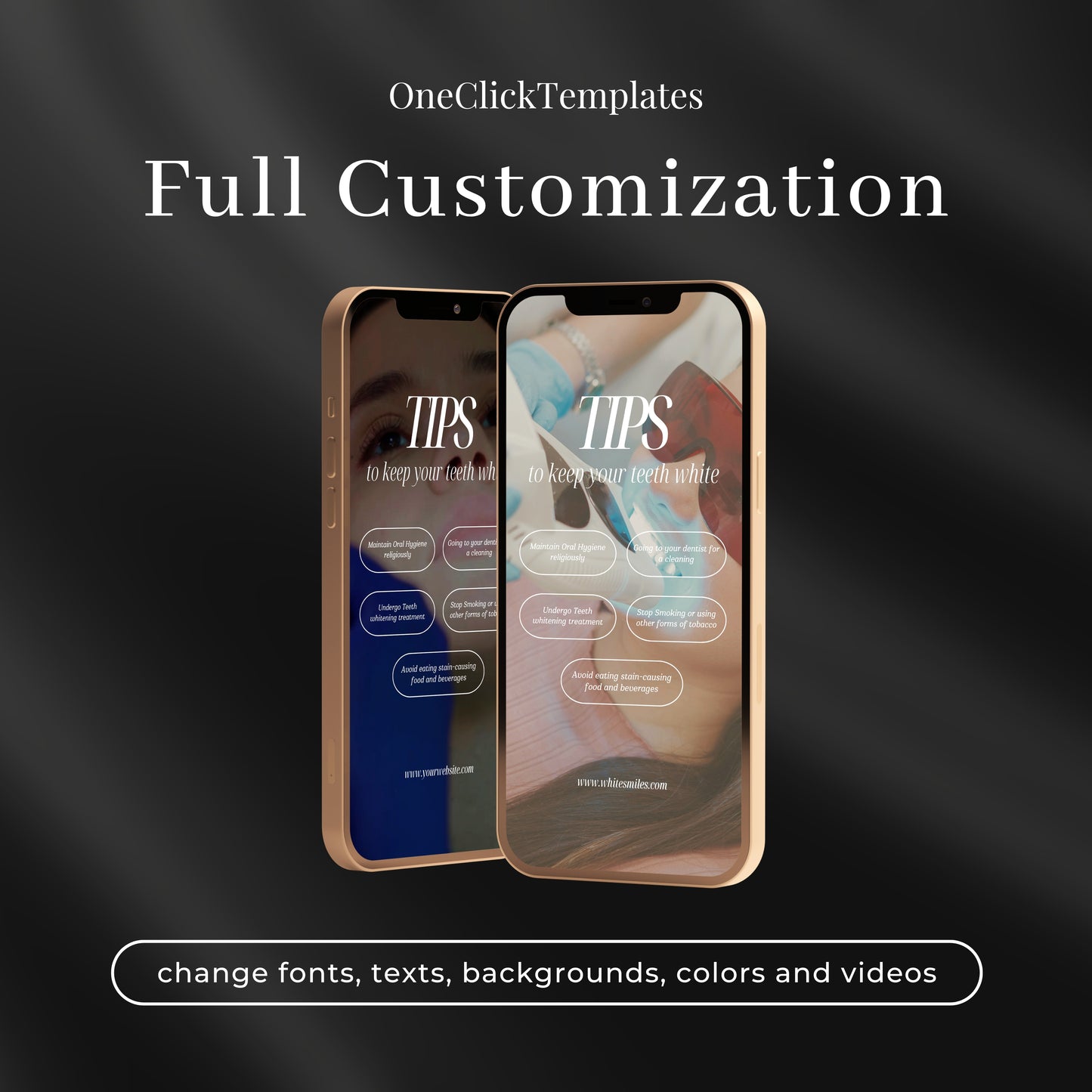 Teeth Whitening Instagram Reel Videos