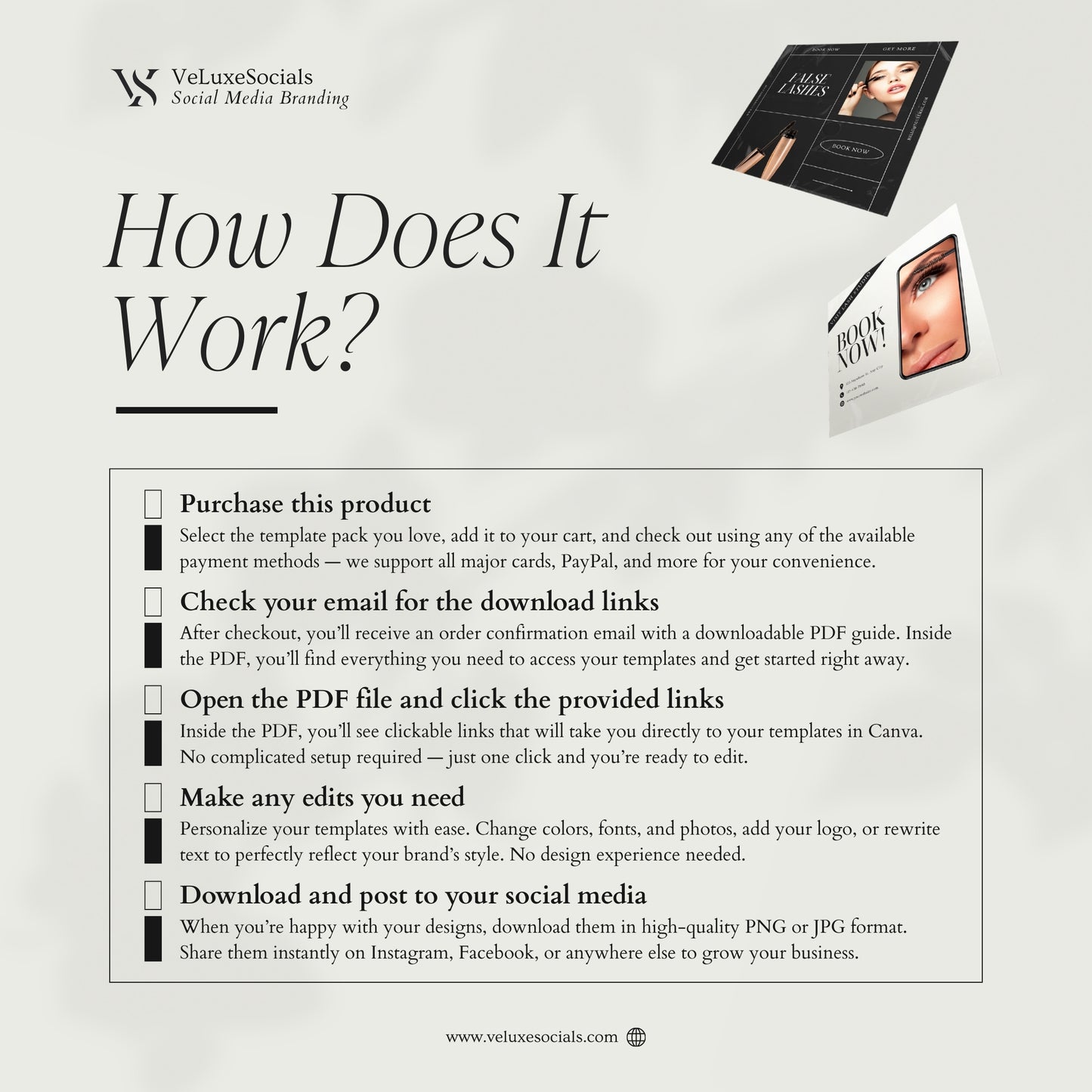 Lash Technician Social Media Pack