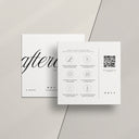 Permanent Makeup Brow Aftercare Card