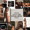 Spray Tan Social Media Templates | Instagram Posts