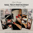 Nail Tech social media video reels