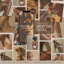 Spray Tan Instagram Quotes