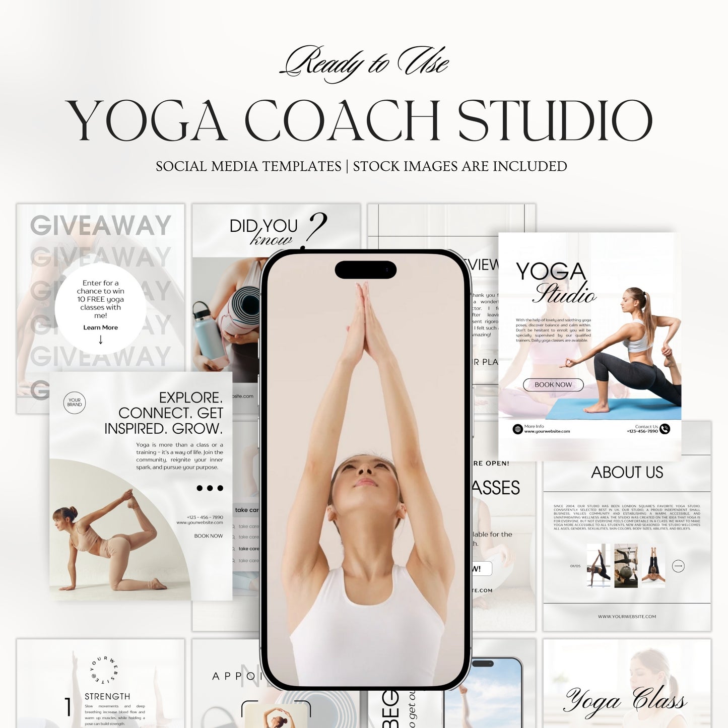 Yoga Coach Social Media Template