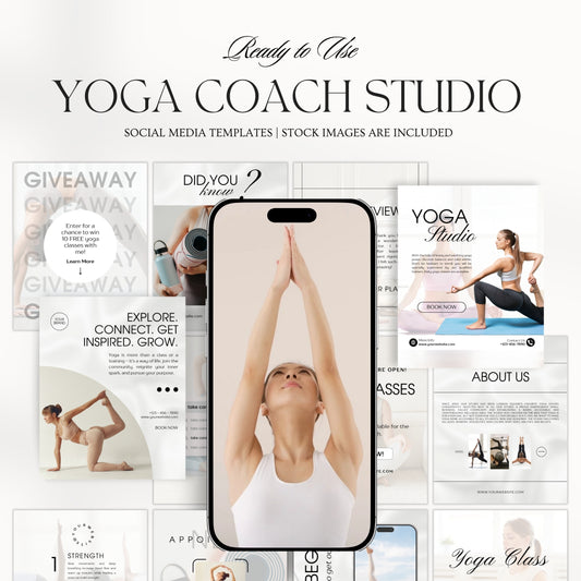 Yoga Coach Social Media Template