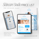Skincare Price List Printable Template