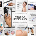 Microneedling Instagram Templates