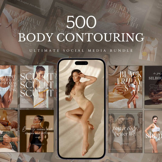 500 Body Contouring Social Media Bundle