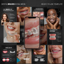Dental Braces social media templates