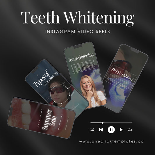 20 Teeth Whitening Instagram Reel Videos