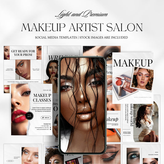 Makeup Artist Social Media Pack
