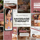 Massage Therapy Instagram Templates