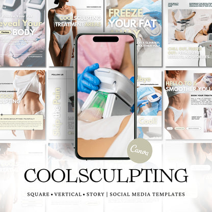 CoolSculpting social media templates