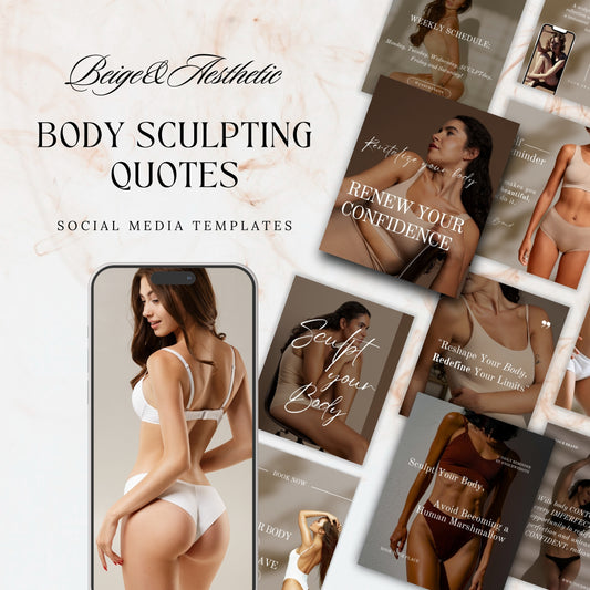 Body Sculpting Social Media Quotes
