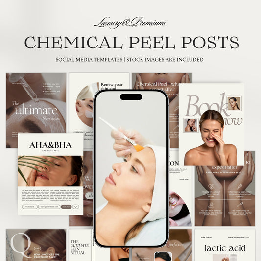 Chemical Peel Social Media Pack