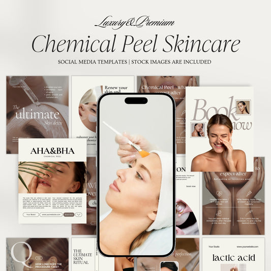 Chemical Peel Social Media Pack