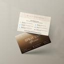 Spray Tan Aftercare card