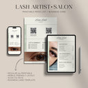 Lash Artist Price List Template