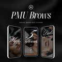 25 couvertures de bobine de sourcils PMU