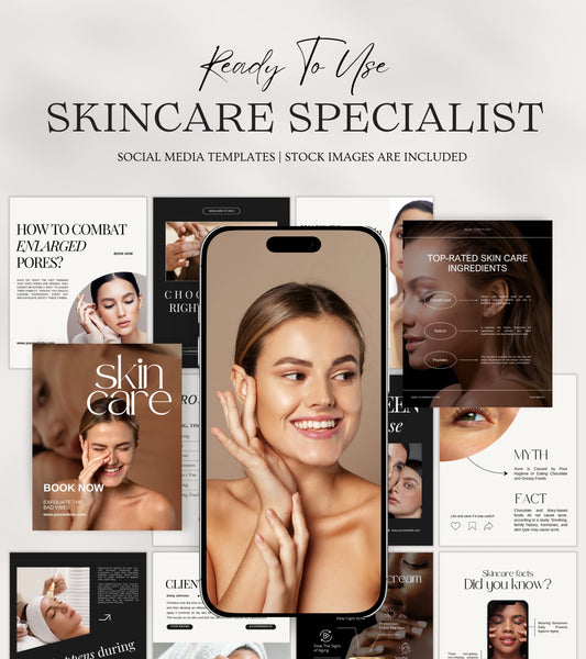 Skincare Specialist Social Media Pack