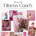Fitness Coach Social Media Templates For Her