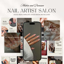 Nail Technician social media templates