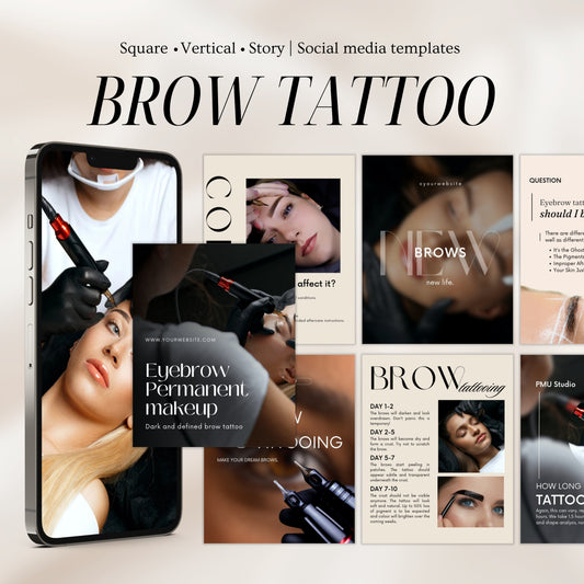 110 modèles Instagram de tatouage de sourcils