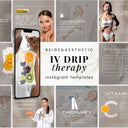 IV Therapy Beige Instagram Templates