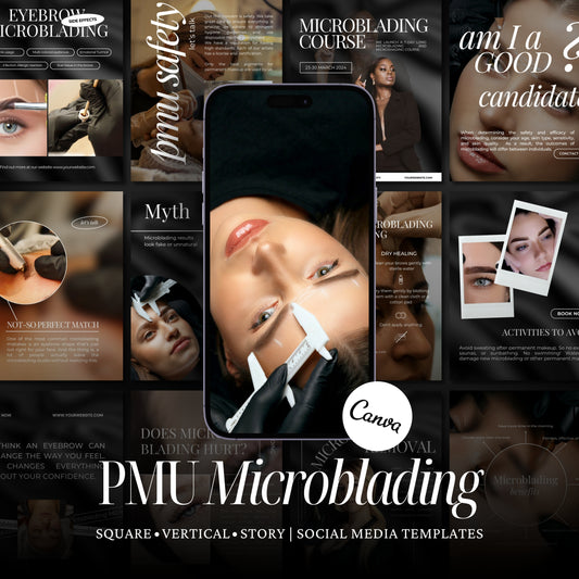 Microblading Social Media Templates