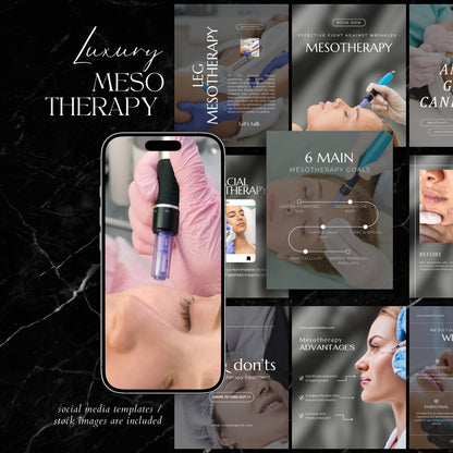 Mesotherapy social media templates