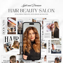 Hairstylist Light Social Media Templates