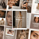 Brow PMU social media template | Microblading, Brow Tattoo posts