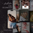 Nail Technician social media pack