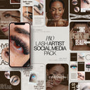 Lash Technician Instagram Template Bundle