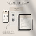 Nail Artist | Salon Price List Template