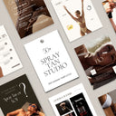 Spray Tan Social Media Templates | Instagram Posts