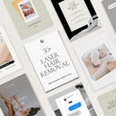 Laser Hair Removal Social Media Templates