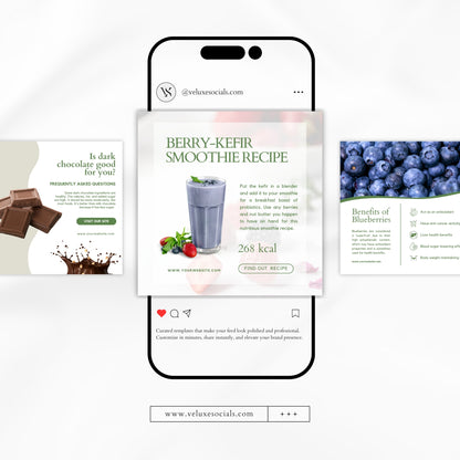 Nutrition Coach social media template