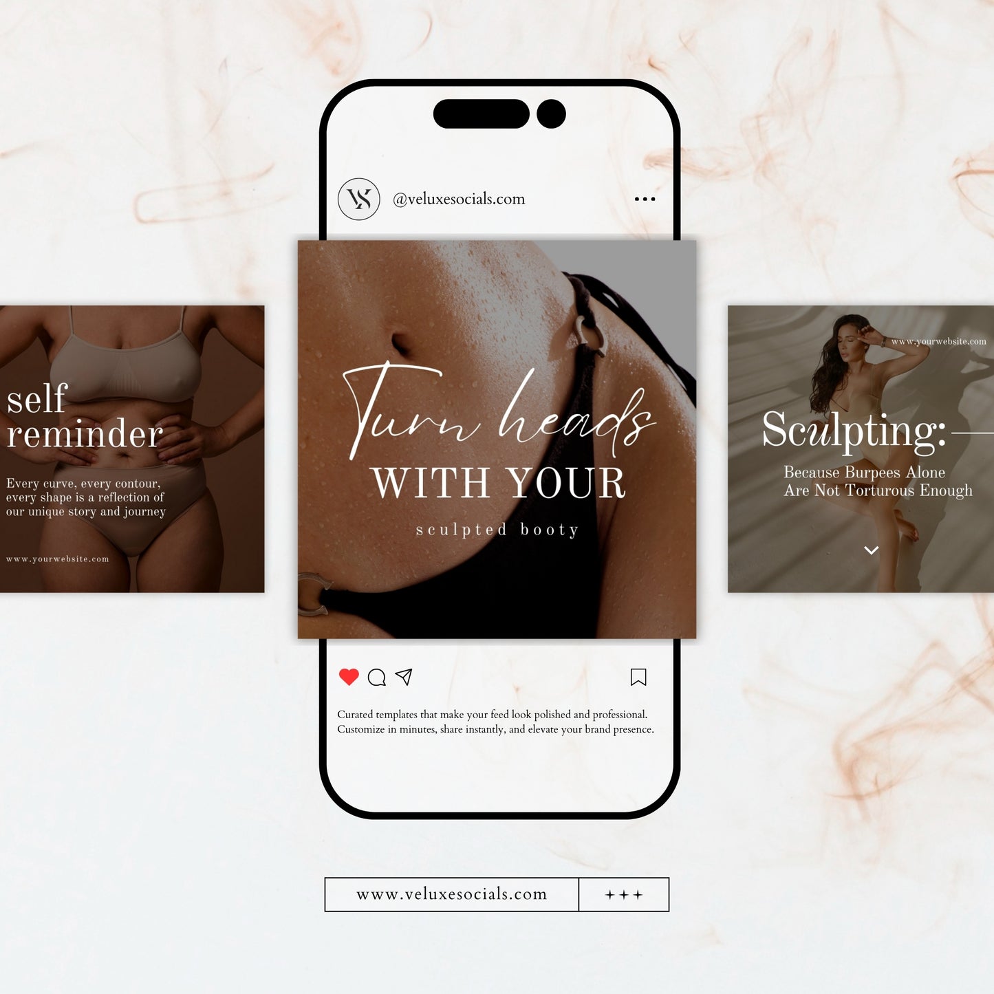 Body Sculpting Social Media Quotes