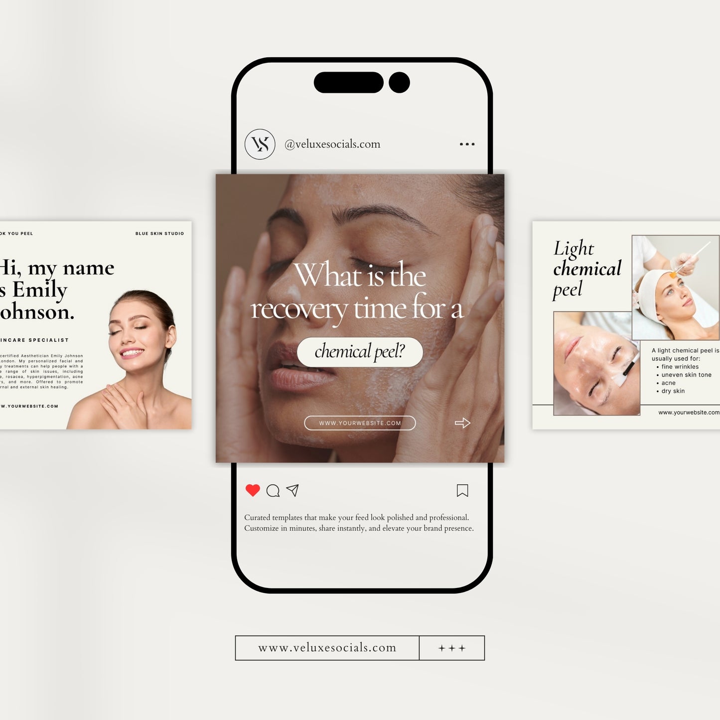 Chemical Peel Social Media Pack