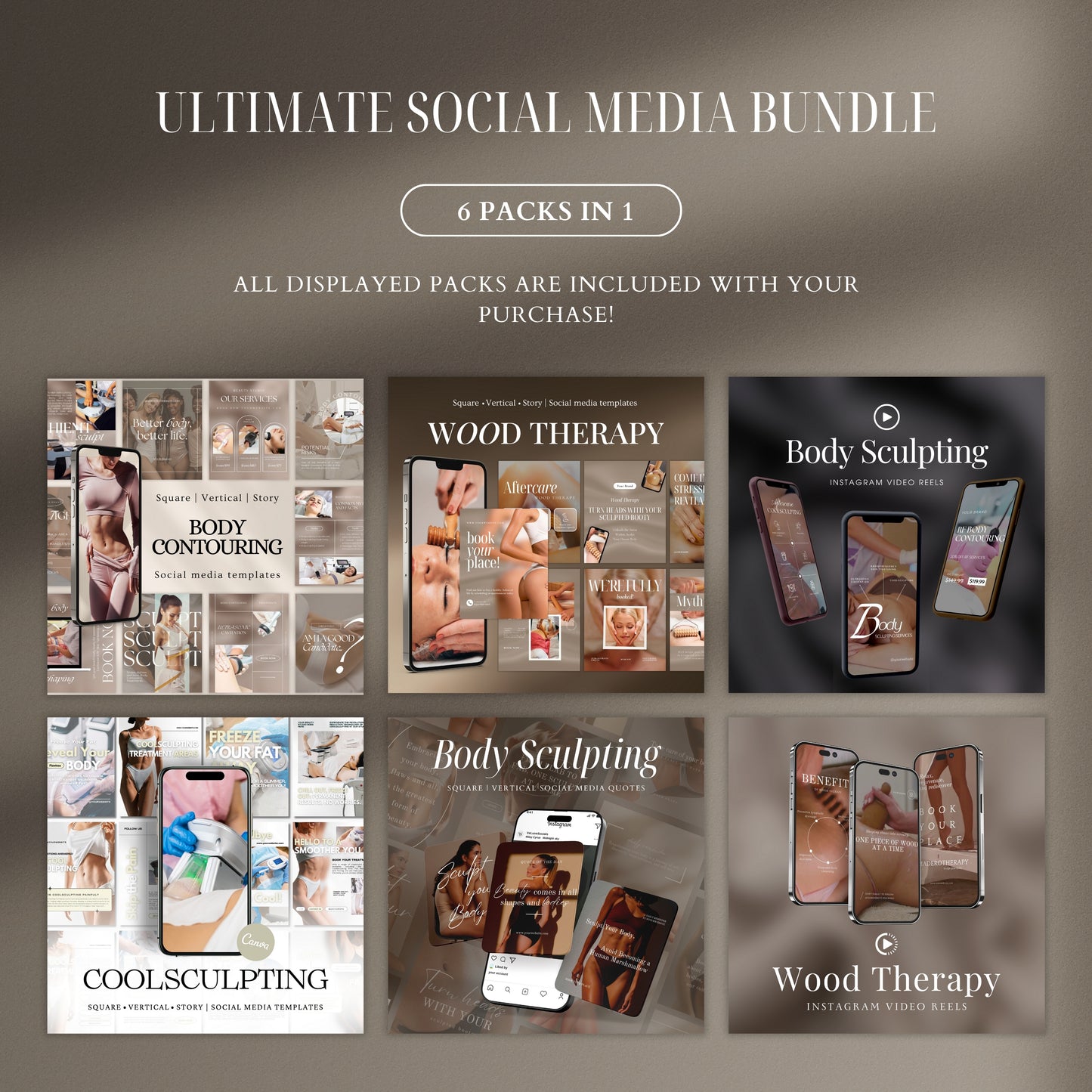 500 Body Contouring Social Media Bundle
