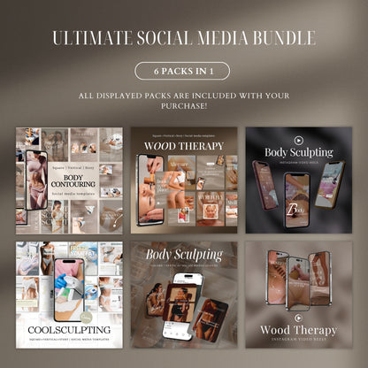 500 Body Contouring Social Media Bundle