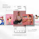 Fitness Coach Social Media Templates For Her