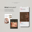 Skincare Brown Social Media Templates