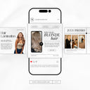 Hairstylist Light Social Media Templates