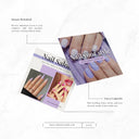 Purple Nail Technician Social Media Templates