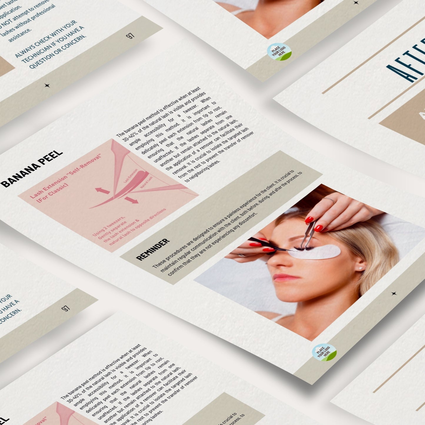 Classic/Volume Eyelash Extension Training Manual (with PRR)