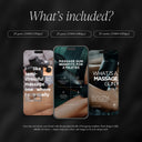 Massage Gun social media posts