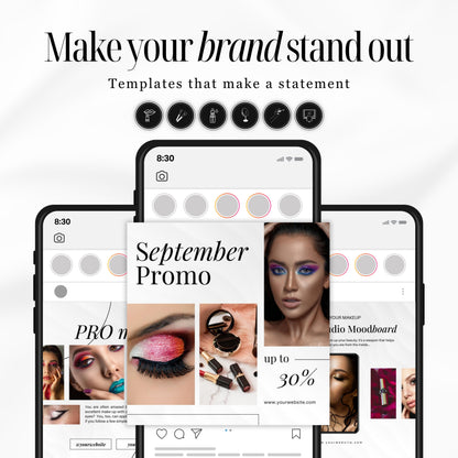 Makeup Artist Social Media Pack