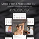 Black Laser Hair Removal Instagram Templates